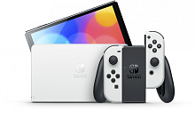 Игровая консоль Nintendo Switch OLED, белый - 0