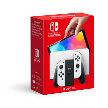 Игровая консоль Nintendo Switch OLED, белый - 1