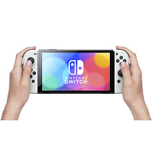 Игровая консоль Nintendo Switch OLED, белый - 3