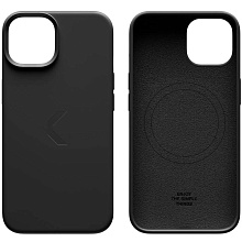 Чехол-накладка COMMO Shield Case для iPhone 14, силикон, черный - 0