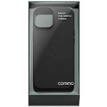 Чехол-накладка COMMO Shield Case для iPhone 14, силикон, черный - 1