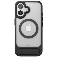 Чехол-накладка VLP Reels Case для iPhone 16, поликарбонат, черный - 0