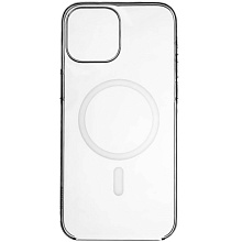 Чехол-накладка Asynora Mag Clear Case для iPhone 15, полиуретан, прозрачный - 0