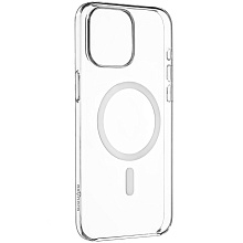 Чехол-накладка Asynora Mag Clear Case для iPhone 15, полиуретан, прозрачный - 2