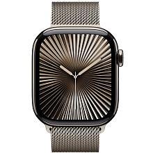 Ремешок Apple Milanese Loop 42mm, Нержавеющая сталь, серебристый - 2