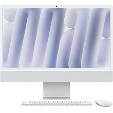 2024 Apple iMac 24″ серебристый (Apple M4, 16Gb, SSD 256Gb, M4 (10 GPU)) - 0