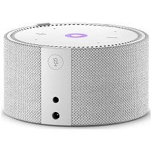 Умная колонка Яндекс Станция Мини Плюс с Алисой (с часами), 10 Вт серый - 1