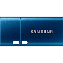 Флеш-накопитель Transcend MUF-128DA, 128GB, синий - 0