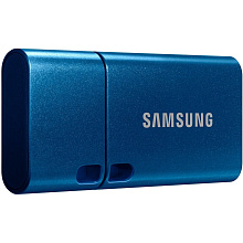 Флеш-накопитель Transcend MUF-128DA, 128GB, синий - 2