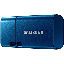 Флеш-накопитель Transcend MUF-128DA, 128GB, синий - 3