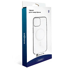 Чехол-накладка Asynora Mag Clear Case для iPhone 15, полиуретан, прозрачный - 3