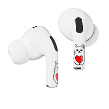 Наклейки VLP Easy Art Cat's Heart, для AirPods Pro/Pro 2 - 0