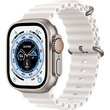 Apple Watch Ultra GPS + Cellular 49mm (браслет Ocean Band белый, IP6X) - 0