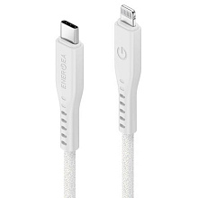 Кабель EnergEA Flow USB-C / Lightning 1,5м, белый - 1