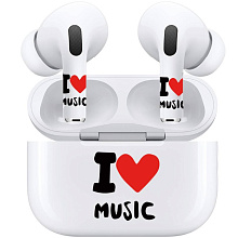 Наклейки VLP Easy Art Love Music, для AirPods 3 - 0