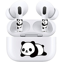 Наклейки VLP Easy Art Panda, для AirPods Pro/Pro 2 - 0