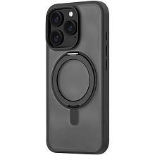 Чехол-накладка uBear Сlip 360 для iPhone 16 Pro Max, поликарбонат, черный - 3