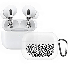 Чехол и наклейки Asynora Leopard, для AirPods Pro 2 - 0