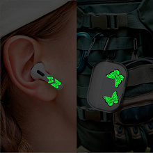 Чехол и наклейки Asynora Glow Batman, для AirPods Pro 2 - 2