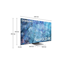 Телевизор Samsung QE85QN900C, 85″, серебристый - 1
