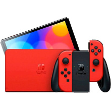 Игровая консоль Nintendo Switch OLED Mario Red Edition - 0