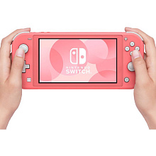 Игровая консоль Nintendo Switch Lite, коралловый - 2