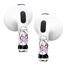 Наклейки VLP Easy Art Bubble Gum, для AirPods 4/4 ANC - 0