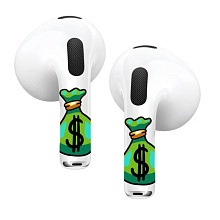 Наклейки VLP Easy Art Money Bag, для AirPods 4/4 ANC - 0