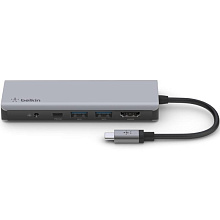 Адаптер мультипортовый Belkin Connect USB-C 7 в 1, серый - 2