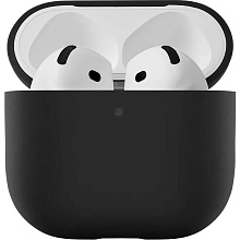 Чехол uBear Touch Pro черный, для AirPods 4/4 ANC - 0