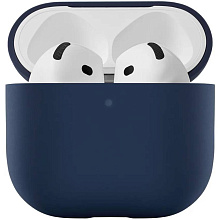 Чехол uBear Touch Pro темно-синий, для AirPods 4/4 ANC - 0