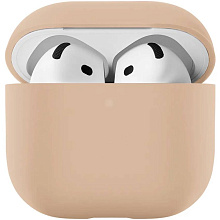 Чехол uBear Touch Pro латте, для AirPods 4/4 ANC - 1