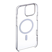 Чехол-накладка Asynora Mag Clear Case для iPhone 16 Pro Max, полиуретан, прозрачный - 1