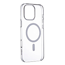 Чехол-накладка Asynora Mag Clear Case для iPhone 16 Pro Max, полиуретан, прозрачный - 2