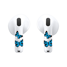 Чехол и наклейки Asynora Butterfly, для AirPods 4/4 ANC - 1