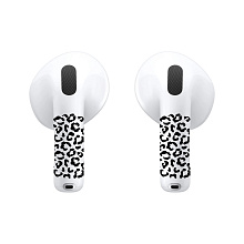 Чехол и наклейки Asynora Leopard, для AirPods 4/4 ANC - 1