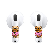 Чехол и наклейки Asynora Puppy, для AirPods 4/4 ANC - 1