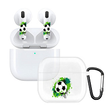 Чехол и наклейки Asynora Football, для AirPods 4/4 ANC - 0