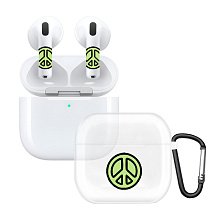 Чехол и наклейки Asynora Glow Peace, для AirPods 4/4 ANC - 0