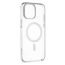 Чехол-накладка Asynora Mag Clear Case для iPhone 15 Pro Max, полиуретан, прозрачный - 2