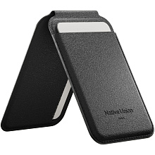 Чехол-бумажник Native Union Active Wallet Stand, экокожа, черный - 1