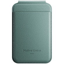 Чехол-бумажник Native Union Active Wallet Stand, экокожа, зеленый - 1