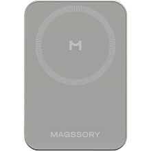 Внешний аккумулятор c БЗУ Magssory Pride 5K 5000 мАч, черный - 0