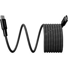 Кабель Magssory магнитный USB-C / USB-C, 240Вт  2,4м, черный - 1