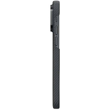 Чехол-накладка Pitaka MagEZ Case 3 Overture для iPhone 14 Pro, арамид (кевлар), черный/серый - 3