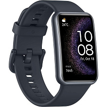 Huawei Watch Fit SE (корпус - черный, ремешок - черный) - 1