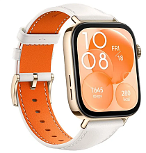 Huawei Watch Fit 3 (корпус - золотой, ремешок - белый) - 2