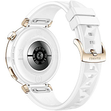Huawei Watch GT 5 Pro GPS 42mm (корпус - белая керамика, ремешок - белый, IP68) - 2