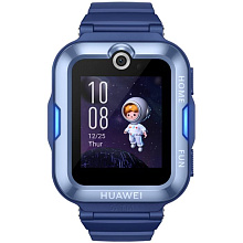 Huawei Watch Kids 4 Pro GPS + Cellular (корпус - синий, ремешок - синий, IP68) - 0