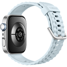 Huawei Watch Fit 4 Pro GPS (корпус - серый, ремешок - голубой, IP68) - 1